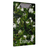 Porte-bloc Fleurs de jasmin Botanique tropicale florale (Swatch)