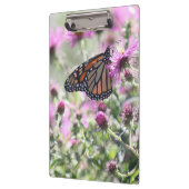 Porte-bloc Fleurs de prés papillons et violets (Gauche)