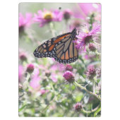 Porte-bloc Fleurs de prés papillons et violets (Dos)