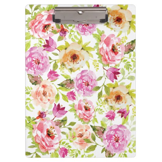 Porte-bloc Fleurs de printemps (Devant)