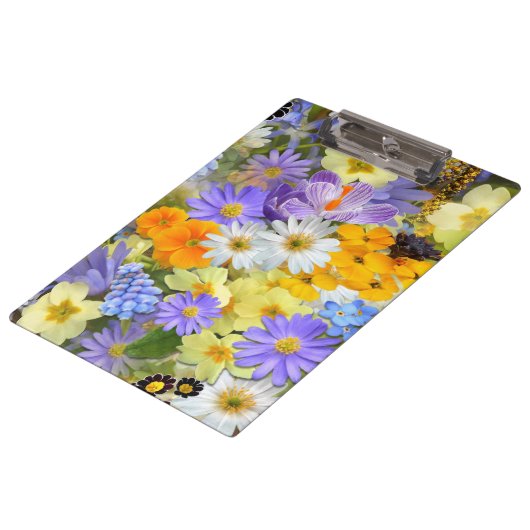 Porte-bloc Fleurs de printemps (Incliné)