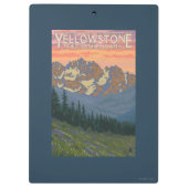 Porte-bloc Fleurs de ressort - parc national de Yellowstone (Dos)