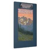 Porte-bloc Fleurs de ressort - parc national de Yellowstone (Swatch)