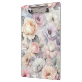 Porte-bloc Fleurs de rose élégantes (Gauche)