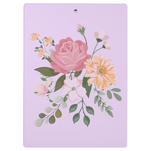 Porte-bloc Fleurs d'eau (Dos)