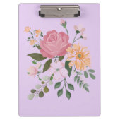 Porte-bloc Fleurs d'eau (Devant)