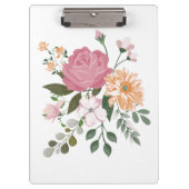 Porte-bloc Fleurs d'eau (Devant)