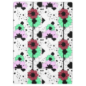 Porte-bloc Fleurs d'étoile (Dos)