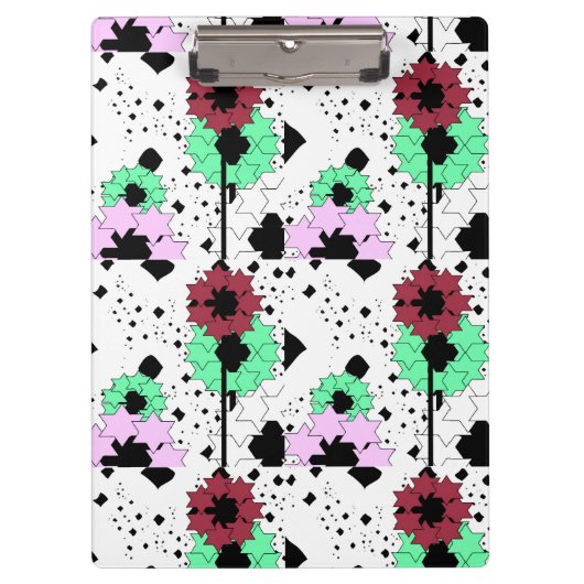 Porte-bloc Fleurs d'étoile (Devant)