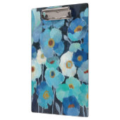 Porte-bloc Fleurs d'indigo (Gauche)