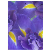 Porte-bloc Fleurs d'iris (Dos)