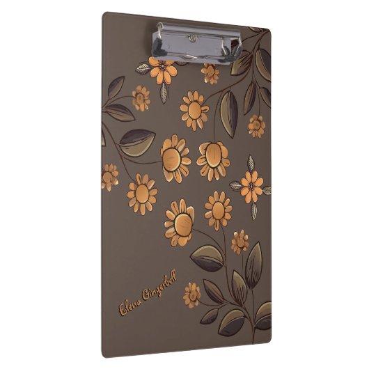 Porte-bloc Fleurs d'or (Swatch)