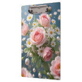 Porte-bloc Fleurs d'une élégance extravagante intemporelle (Gauche)