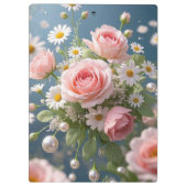 Porte-bloc Fleurs d'une élégance extravagante intemporelle (Dos)