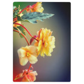 Porte-bloc Fleurs, Fleurs Jaunes, Pétales-63158 (Dos)