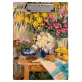 Porte-bloc Fleurs fraîches II (Devant)