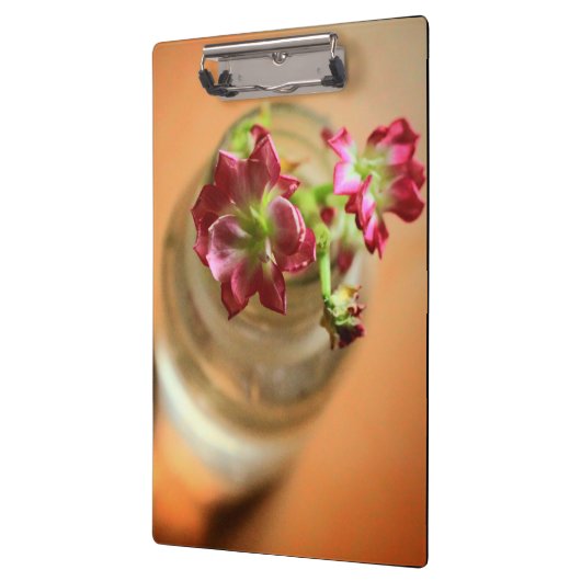 Porte-bloc Fleurs Magenta (Gauche)