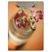 Porte-bloc Fleurs Magenta (Devant)