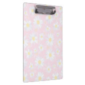 Porte-bloc Fleurs marguerites blanches Florales roses (Swatch)