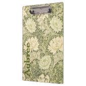 Porte-bloc Fleurs modèle WM Morris Ajouter un nom (Gauche)