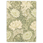 Porte-bloc Fleurs modèle WM Morris Ajouter un nom (Dos)