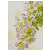 Porte-bloc Fleurs papillons (Dos)