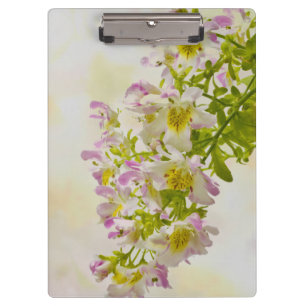 Porte-bloc Fleurs papillons