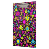 Porte-bloc Fleurs psychédéliques dynamiques en Bloom-67566 (Gauche)