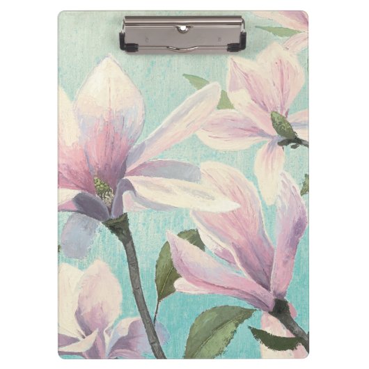 Porte-bloc Fleurs roses des sud (Devant)