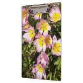 Porte-bloc Fleurs roses et jaunes (Gauche)