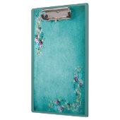 Porte-bloc Fleurs roses florales victoriennes élégantes (Gauche)