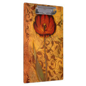 Porte-bloc Fleurs rouges I (Swatch)