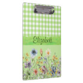 Porte-bloc Fleurs sauvages dans le vert (Swatch)