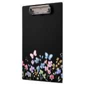 Porte-bloc Fleurs sauvages et papillons (Gauche)