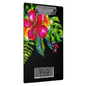 Porte-bloc Fleurs tropicales de couleur vive feuilles d'hibis (Swatch)