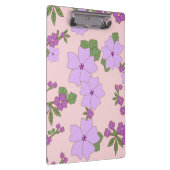 Porte-bloc Fleurs Violettes, Modèle Floral, Motif De Fleurs (Swatch)