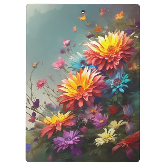 Porte-bloc Floral (Dos)