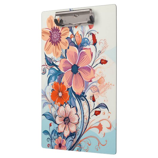 Porte-bloc Floral (Gauche)