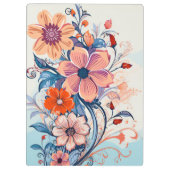 Porte-bloc Floral (Dos)