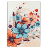 Porte-bloc Floral (Dos)