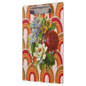 Porte-bloc floral coloré mignon (Gauche)