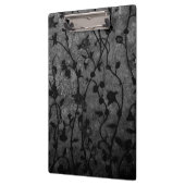 Porte-bloc Floral d'antiquité gothique noir et blanc (Gauche)