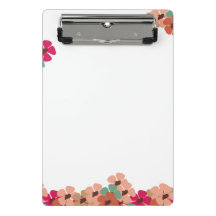 Porte-bloc floral miniature avec fleurs colorées