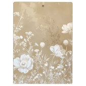 Porte-bloc Floral naturel (Dos)