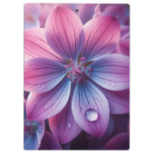 Porte-bloc Floral rose et violet Lilac (Dos)
