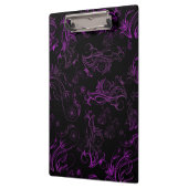 Porte-bloc Floral violet Porte - bloc (Gauche)