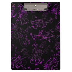 Porte-bloc Floral violet Porte - bloc