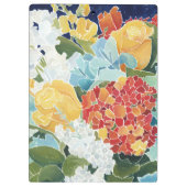 Porte-bloc Florals II de minuit (Dos)