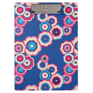 Porte-bloc Flore rétro