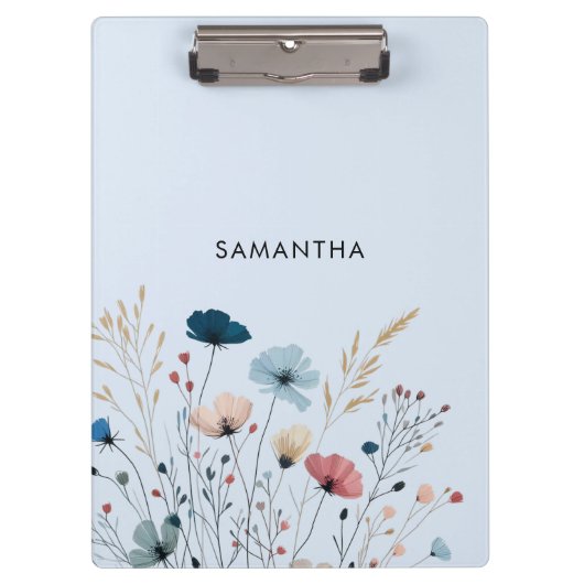 Porte-bloc Flore sauvage (Devant)